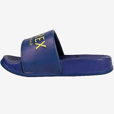 Сланцы для мальчика Kapika 82194-2 тёмно синие 2