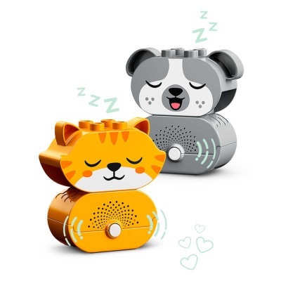 Конструктор Lego Duplo Мой первый щенок и котёнок и их звуки Lego 10977 1