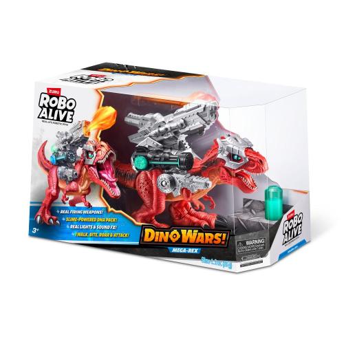 Интерактивная игрушка Robo Alive Dino Wars Мега Рекс Zuru 71101 фото 10