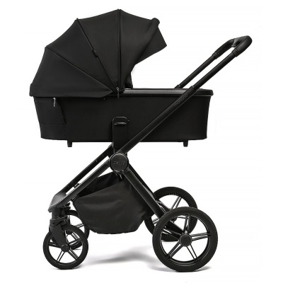 Коляска 2 в 1 Peppy Monaco Black рама чёрная 02