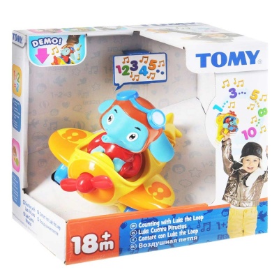 Развивающая игрушка Весёлые Виражи Летчика Люка Tomy ТО72202