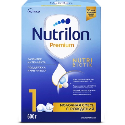 Молочная смесь Nutrilon 1 Premium (с 0 мес) 600 г 1