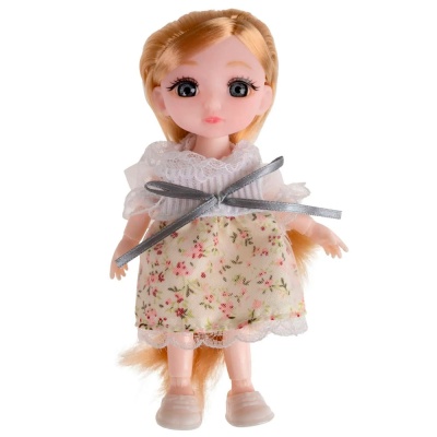 Кукольный набор кукла Alisa Kawaii mini 15 см Кухня 1TOY Т24359