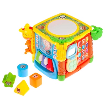 Развивающая игрушка Куб-сортер Умка GW3839-R