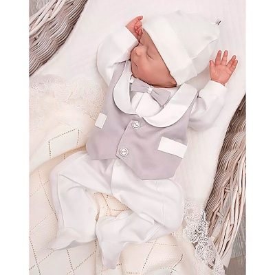 Комплект на выписку для мальчика Наследникъ 218-030-СК 2