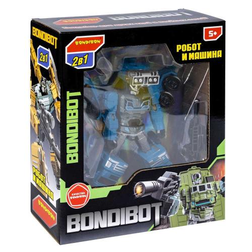 Робот-трансформер Bondibot Автобетоносмеситель Bondibon ВВ6055 фото 6
