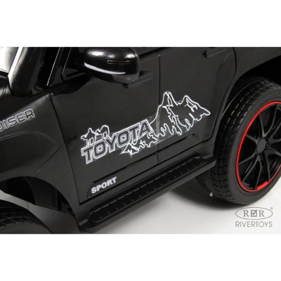 Детский электромобиль RiverToys G555GG чёрный