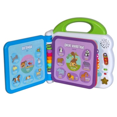 Развивающая игрушка Мой первый англо-русский словарик 100 слов Vtech 80-601526 Развивающая игрушка Мой первый англо-русский словарик 100 слов Vtech 80-601526