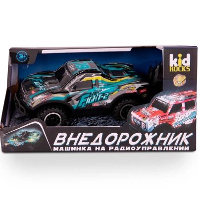 Внедорожник пикап радиоуправляемый масштаб 1:24 Kid Rocks RC1872 синий