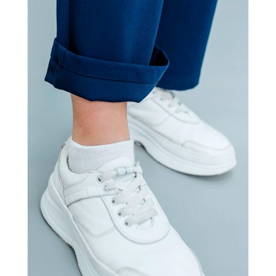 Брюки школьные для девочки Deloras К64080 синие 5