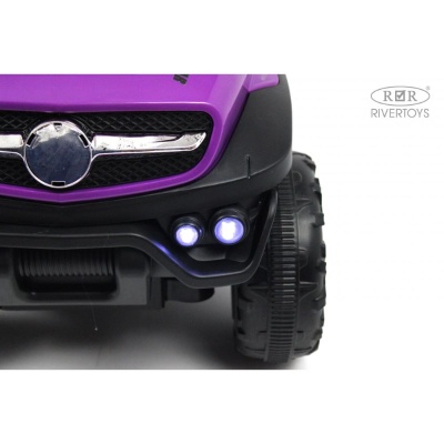 Детский электромобиль RiverToys G005GG фиолетовый