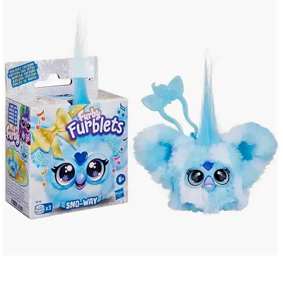 Интерактивная мягкая игрушка Furby Furblets Голубой снег Фиби Hasbro G0398 2