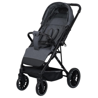 Детская прогулочная коляска Indigo Delta тёмно-серый 03
