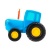 Модель металлическая инерционная Синий Трактор 11 см Технопарк BLUTRA-11-BU-WOD