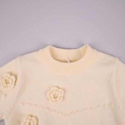 Джемпер для девочек TigaBear 83832 молочный 4