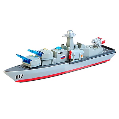 Военный корабль инерционный со светом и звуком Veld Co 125167 1