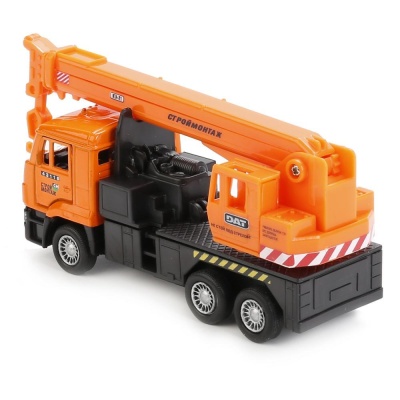 Металлическая машинка КамАЗ Автокран Технопарк SB-16-23WB