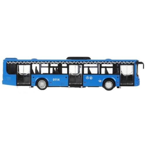 Модель Автобус ЛиАЗ-5292 Метрополитен Технопарк LIAZ5292-18SLMOS-BU фото 2