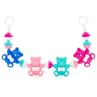 Погремушка-подвеска Весёлые мишки Полесье 71583 04