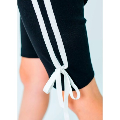 Шорты велосипедки для девочки Colabear 683897 черные 4