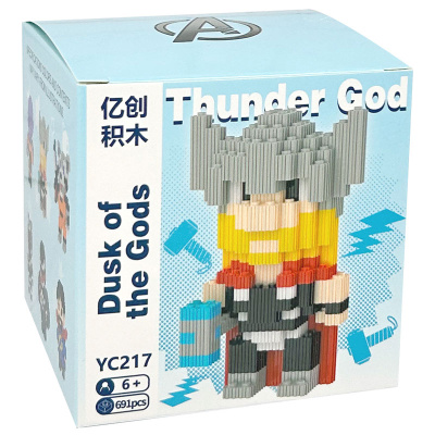 Конструктор 3D Герой Тор XINZ 3D8077 3