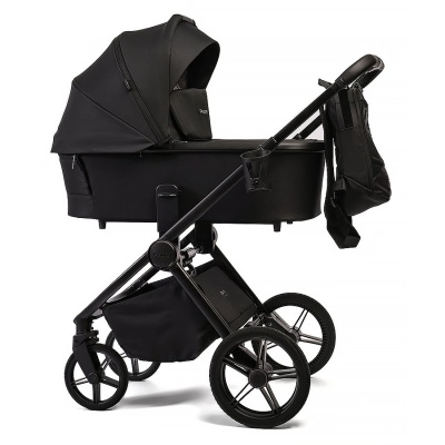 Коляска 2 в 1 Peppy Monaco Plus Black рама чёрная 04