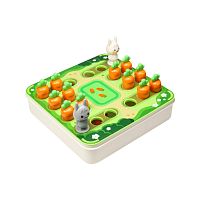 Развивающая настольная игра Веселое IQ-развитие Кролики и морковки Рыжий Кот И-7828
