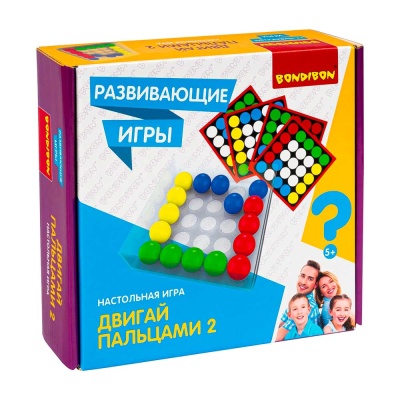 Настольная игра Двигай пальцами 2 Bondibon ВВ5055