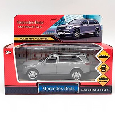 Машина металлическая инерционная Mercedes Benz Gls Maybach 12 см Технопарк MAYBCHGLS-12-BN 4