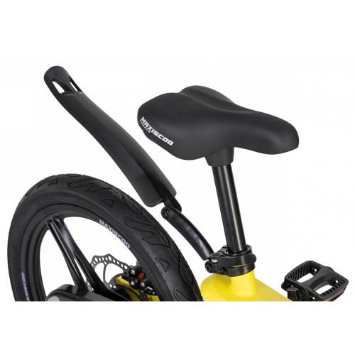 Велосипед детский Maxiscoo Space Deluxe 18 MSC-S1841D жёлтый матовый фото 7