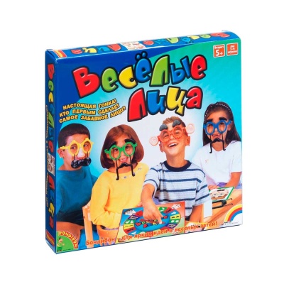 Настольная игра Весёлые лица Bondibon ВВ0969