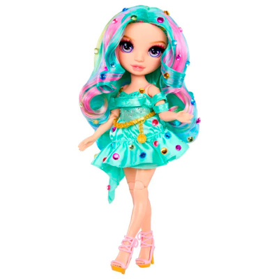 Кукла Rainbow High Dazzling Селин MGA  70781 берюзовая 