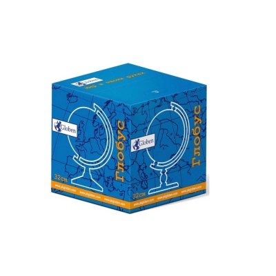 Глобус физико-политический рельефный с подсветкой 320 мм Globen Ке013200233