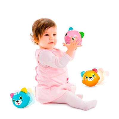 Музыкальный мячик Смешинка Хрюшка Азбукварик