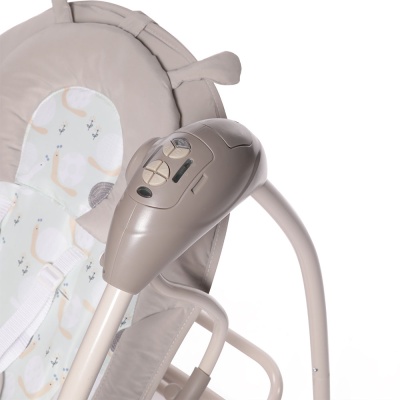 Электрокачели Butterfly 2в1 с адаптером Единорог SW110 2-IN-1 Babycare