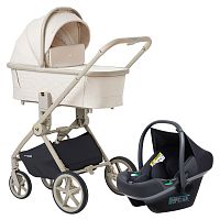Коляска 3 в 1 Sweet Baby Elegante 427218 LT Beige