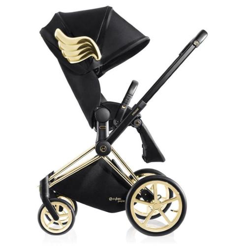 Коляска с прогулочным блоком и рамой Cybex PRIAM IV FE JS Wings фото 4