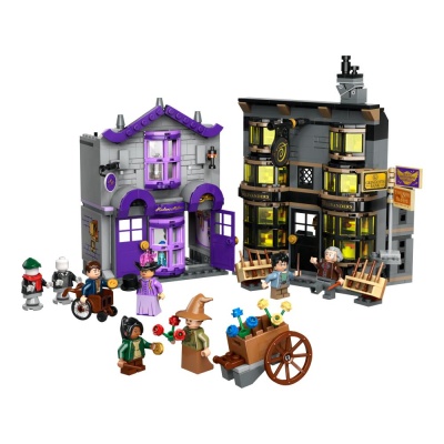 Конструктор Lego Harry Potter 76439 Лавка Олливандера и магазин мантий мадам Малкин 01
