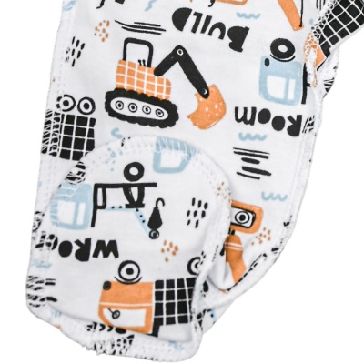 Ползунки Truck Чуди Кидс 374125-4К белый 03