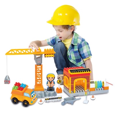 Конструктор Большая стройка 44 детали DeDe 03160 02