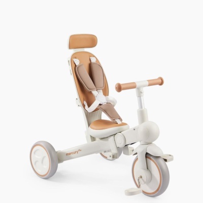 Велосипед трёхколёсный Happy Baby Mercury Pro 50047 milky