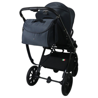 Коляска 3 в 1 Sweet Baby Verde Blue (Black Glossy) 03