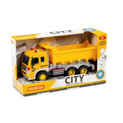 Игрушка автомобиль-самосвал Сити Полесье 86204 1