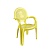 Стул детский Дуня Dunya Plastik 06206 жёлтый