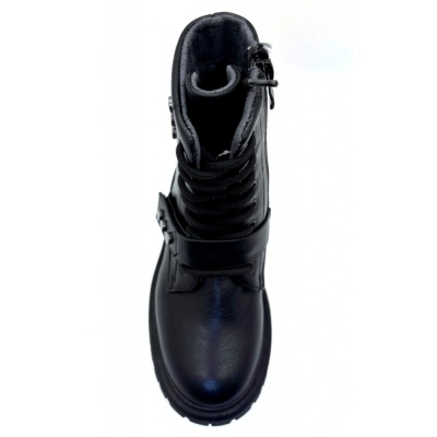 Ботинки для девочки Keddo 956465/09-01 черные 4