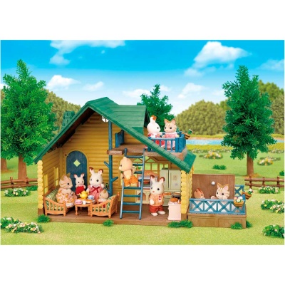 Игровой набор Sylvanian Families Коттедж с зеленой крышей Epoch 5610 4