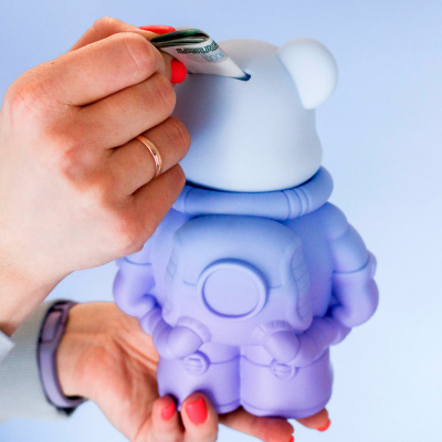 Копилка детская Cosmo bear iLikegift BB2227-1-1 blue 3