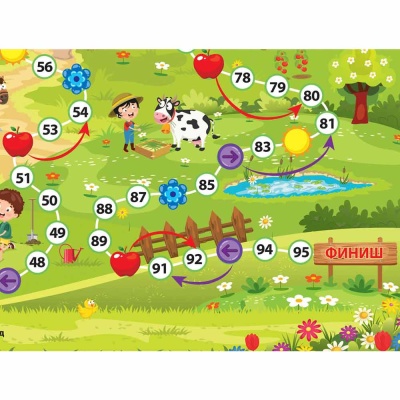 Игра настольная ходилка Лето в деревне Десятое Королевство 04774