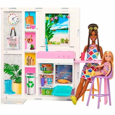 Кукольный дом Барби Mattel HRJ76 4