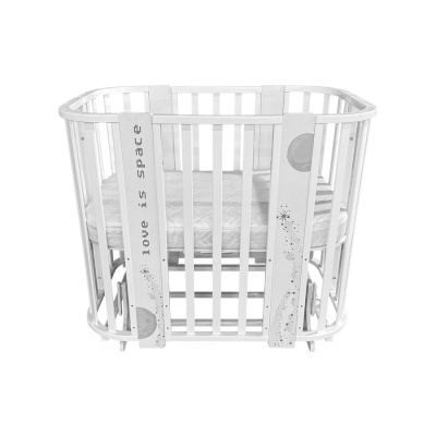 Кровать детская доской с поперечным маятником Антел Ariel 5 в 1 Космос 02 Кровать детская доской с поперечным маятником Антел Ariel 5 в 1 Космос 02